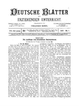 Die Anfänge des kindlichen Seelenlebens