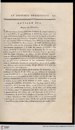 Article XIV