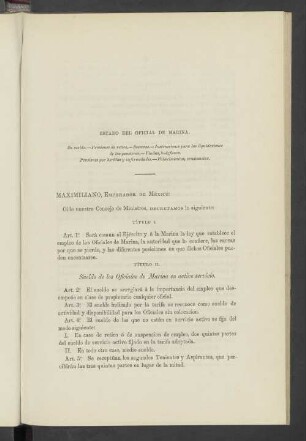 Estado Del Official De Marina