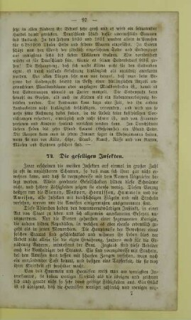 74. Die geselligen Insekten