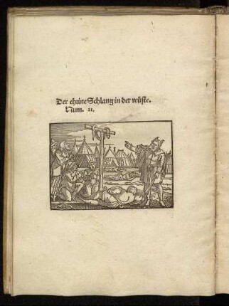 [Abbildungen zu Numeri 21, 13, 16 22]
