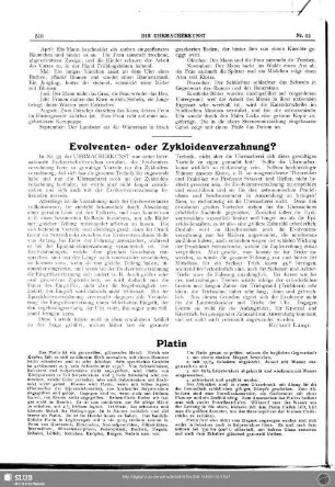 Evolventen- oder Zykloidenverzahnung?