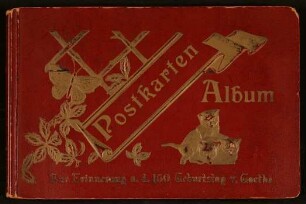Postkarten-Album (Zur Erinnerung a. d. 150 Geburtstag von Goethe)