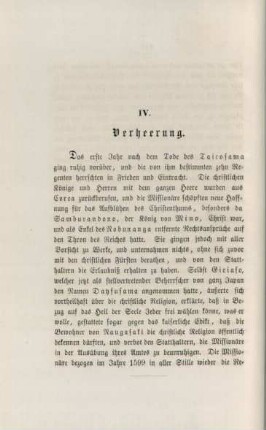 VI. Verheerung