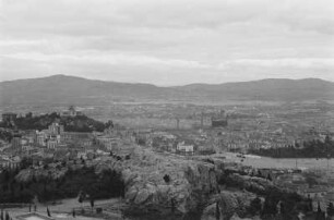 Stadtansicht : Blick über Athen.