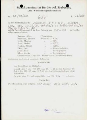 Krone, Johannes