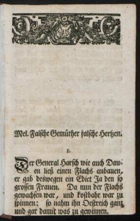 Mel. Falsche Gemüther falsche Hertzen