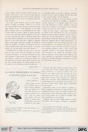 4: La carta topografica di Napoli di Giovanni Carafa duca di Noia