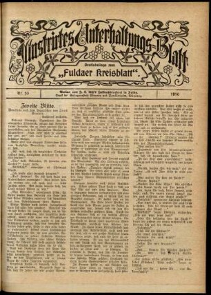 Ausgabe vom Sonntag, den 31. Dezember 1916.
