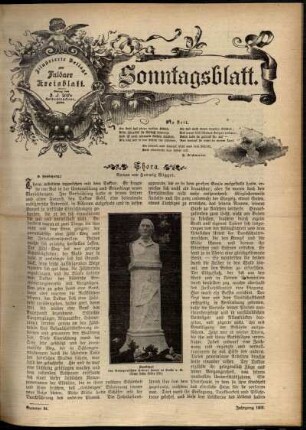 Ausgabe vom Sonntag, den 23. August 1903.