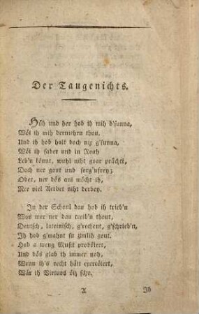 Grübels Gedichte in Nürnberger Mundart, 4