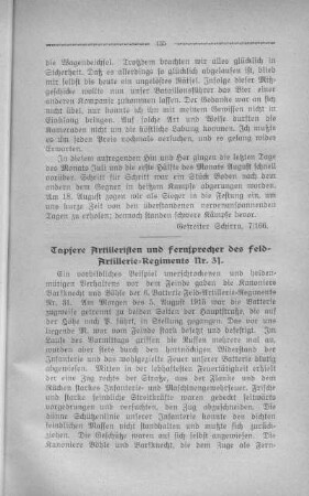 52. Erlebnisse bei der Verpflegung vor Kowno 1915