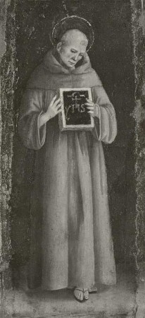 Der heilige Bernhardin von Siena
