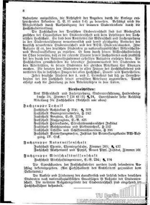 Studentenschaft und NSD.-Studentenbund, Studentenwerk