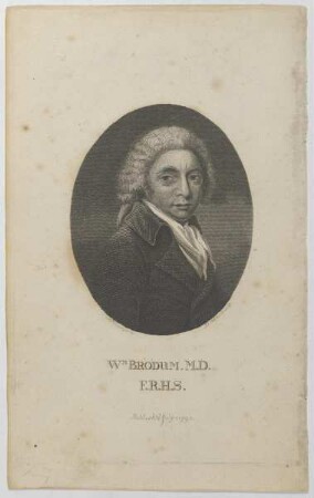 Bildnis des W.m Brodum