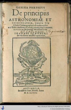 De principiis Astronomiae Et Cosmographiae