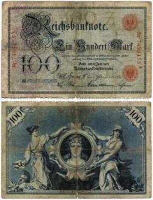 Deutsches Reich, 100 Mark