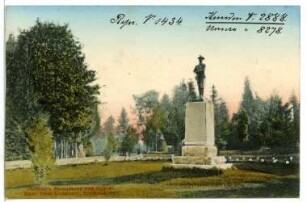 Portland, Oregon. Soldiers Monument and Graves, River View Cemetary
