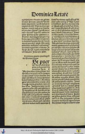 Dominica quarta quadragesime Sermones I-II