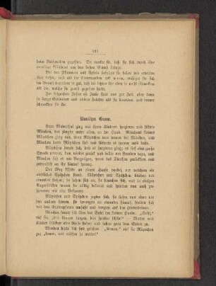 Unnützer Gram.