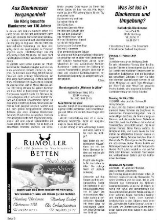 Was ist los in Blankenese und Umgebung?