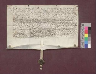 Veit Scherer von Eichstetten übernimmt von Sigmund von Falkenstein die Badstube zu Ebringen als Erblehen.