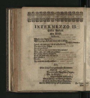 Intermezzo II.
