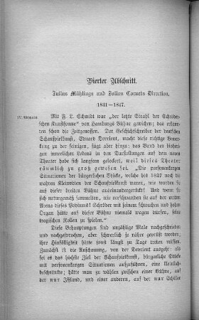 Julins Mühlings und Julius Cornets Direction.