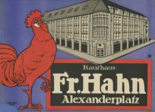 Kaufhaus Fr. Hahn Alexanderplatz