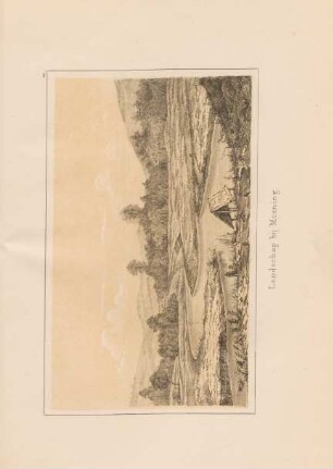 Landschap bij Moening