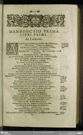 Manuductio Prima Libri Primi