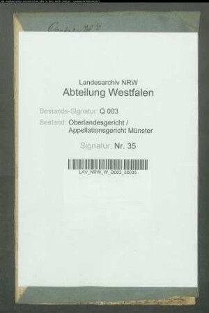 Ausschlussverfahren zur Ermittlung der Ansprüche an die Grafschaft Wittgenstein