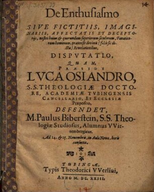 Disp. de enthusiasmo