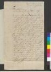 Brief von Weise, Christian Theodor Gottfried an Goethe, Johann Wolfgang von