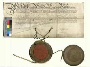 Kaiser Rudolf II. bestätigt das Privilegium Kaiser Maximilians wegen der Landeshauptmannschaft.