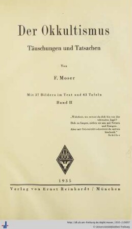 2: Der Okkultismus: Täuschungen und Tatsachen