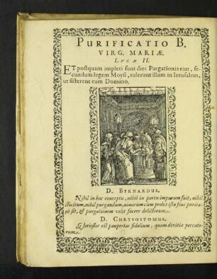 Purificatio B. Virg. Mariae.
