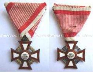 Militärverdienstkreuz mit Kriegsdekoration, Kaisertum Österreich
