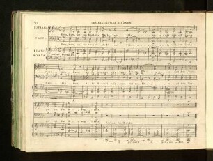 Choral für vier Stimmen.
