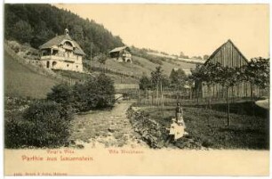 Lauenstein. Voigts Villa und Villa Blockhaus