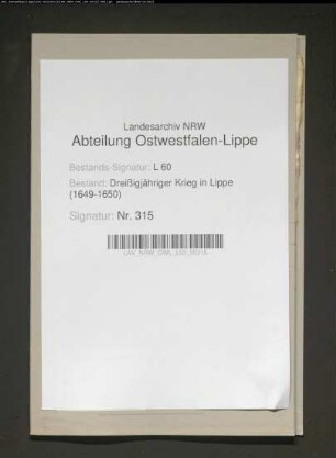 Kriegskontributionen und außerordentliche Kontributionsleistungen (Fourage, Servisgelder, Proviant, Holzlieferungen etc.) an die Kaiserlichen 1647