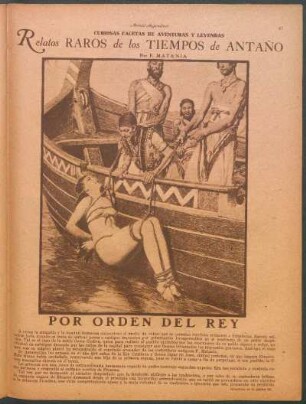 Relatos raros de los tiempos de antaño : Curiosas facetas de aventuras y leyendas