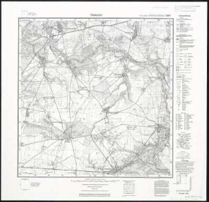 Meßtischblatt 1469 : Dammen, 1938 : Dammen. - Hrsg. 1891, Nachtr. 1924, redakt. Änd. 1938. - 1:25000. - [Berlin]: Reichsamt für Landesaufnahme, 1938. - 1 Kt.