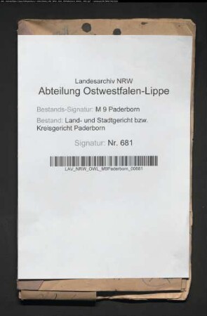 Erblasser: Laufkötter, Clemens: