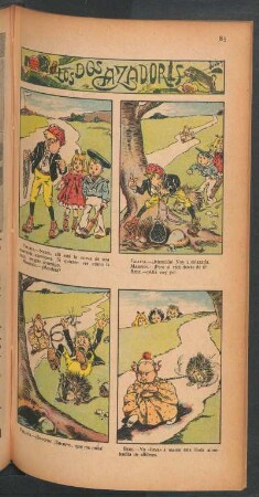 Los dos cazadores - [Cómic]