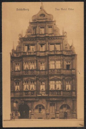 Heidelberg. Das Hotel Ritter