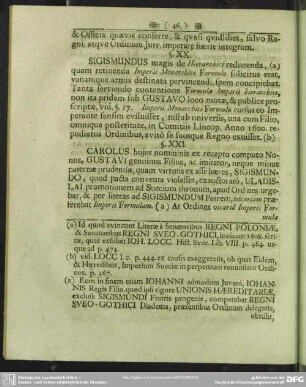 § XXI. Sub Carolo IX.