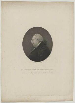 Bildnis des Francis, 3rd Duke of Bridgewater