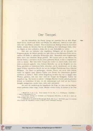 Der Tempel