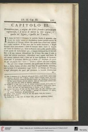 Capitolo III.